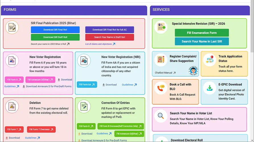 Voter Service Portal